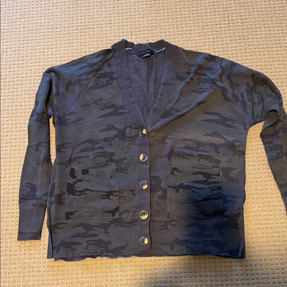 Sanctuary Charcoal Knit Cardigan